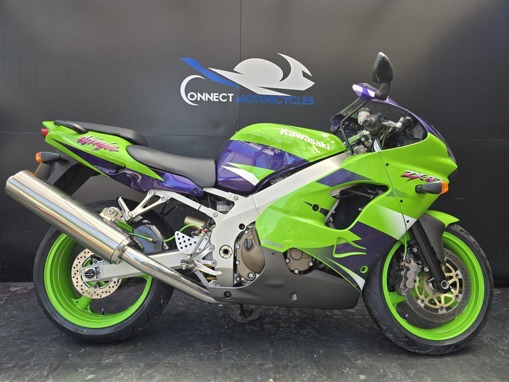 格安 ZX-9R 平成10年式 ZX9R 33498km セル始動 ZX900C 車検R9年1月